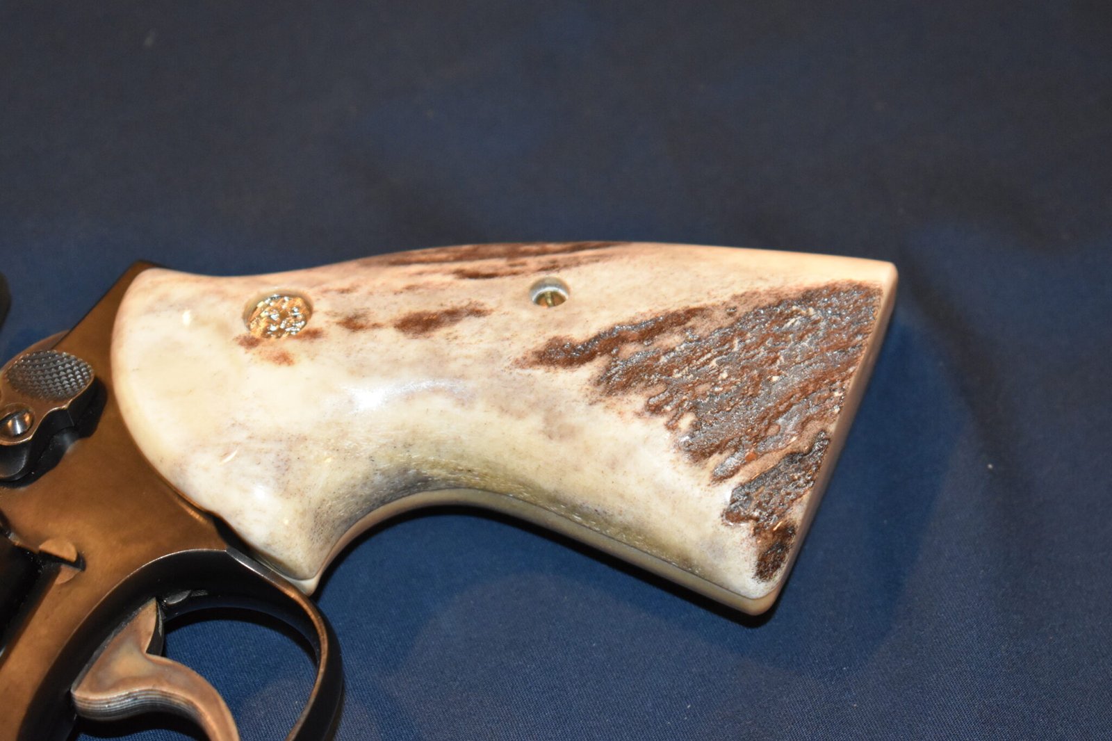 SMITH & WESSON K FRAME TARGET SQUARE BUTT SAMBAR STAG GRIPS KSQSS17 - Image 12