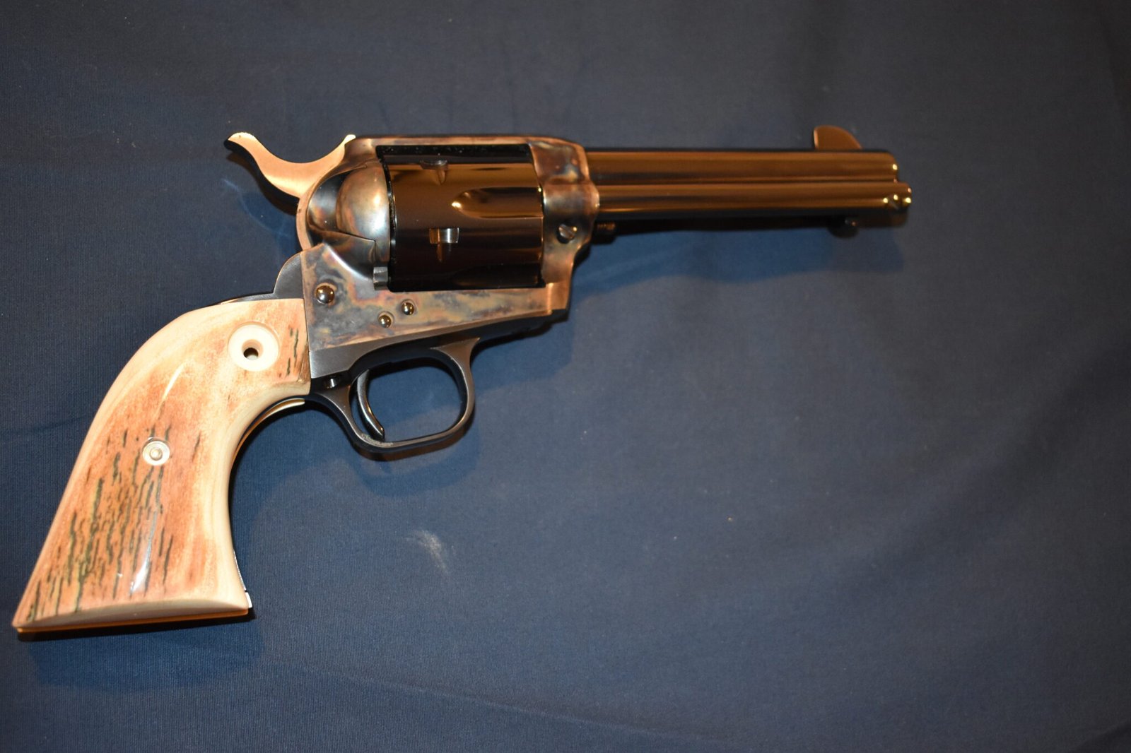 COLT SINGLE ACTION ARMY (S.A.A.) MAMMOTH IVORY GRIPS SAAMI5 - Image 9