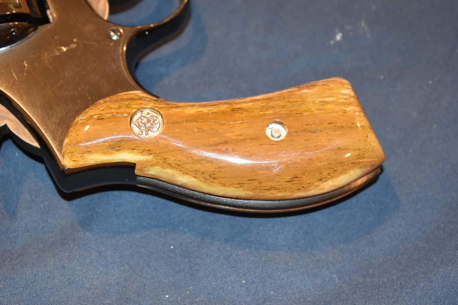 SMITH & WESSON K OR L FRAME ROUND BUTT GIRAFFE BONE GRIPS KRBGB9 - Image 6