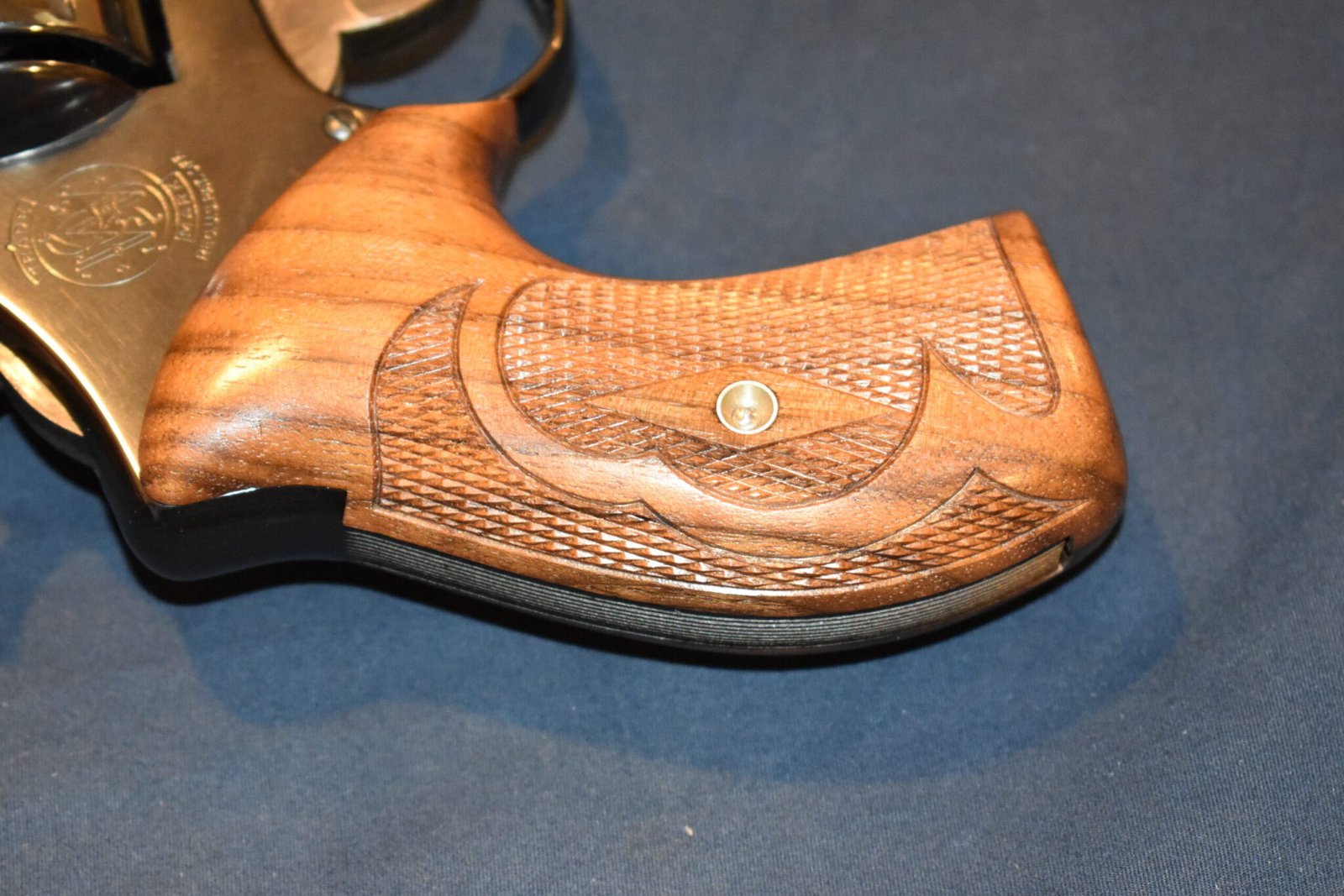 KEITH BROWN CUSTOM SMITH & WESSON N FRAME ROUND BUTT "ROPER" GRIPS KBNR40 - Image 6