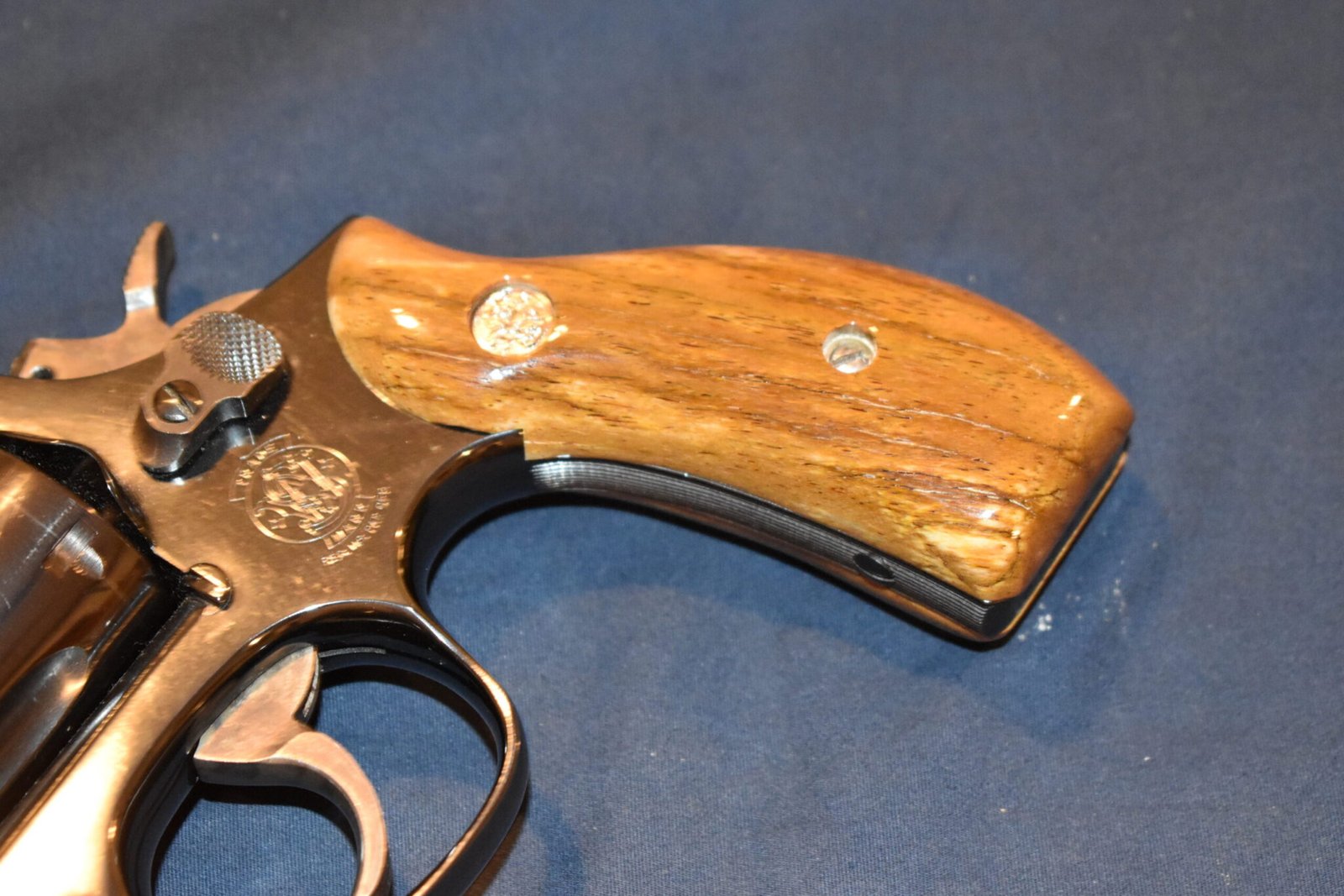 SMITH & WESSON K OR L FRAME ROUND BUTT GIRAFFE BONE GRIPS KRBGB9 - Image 12