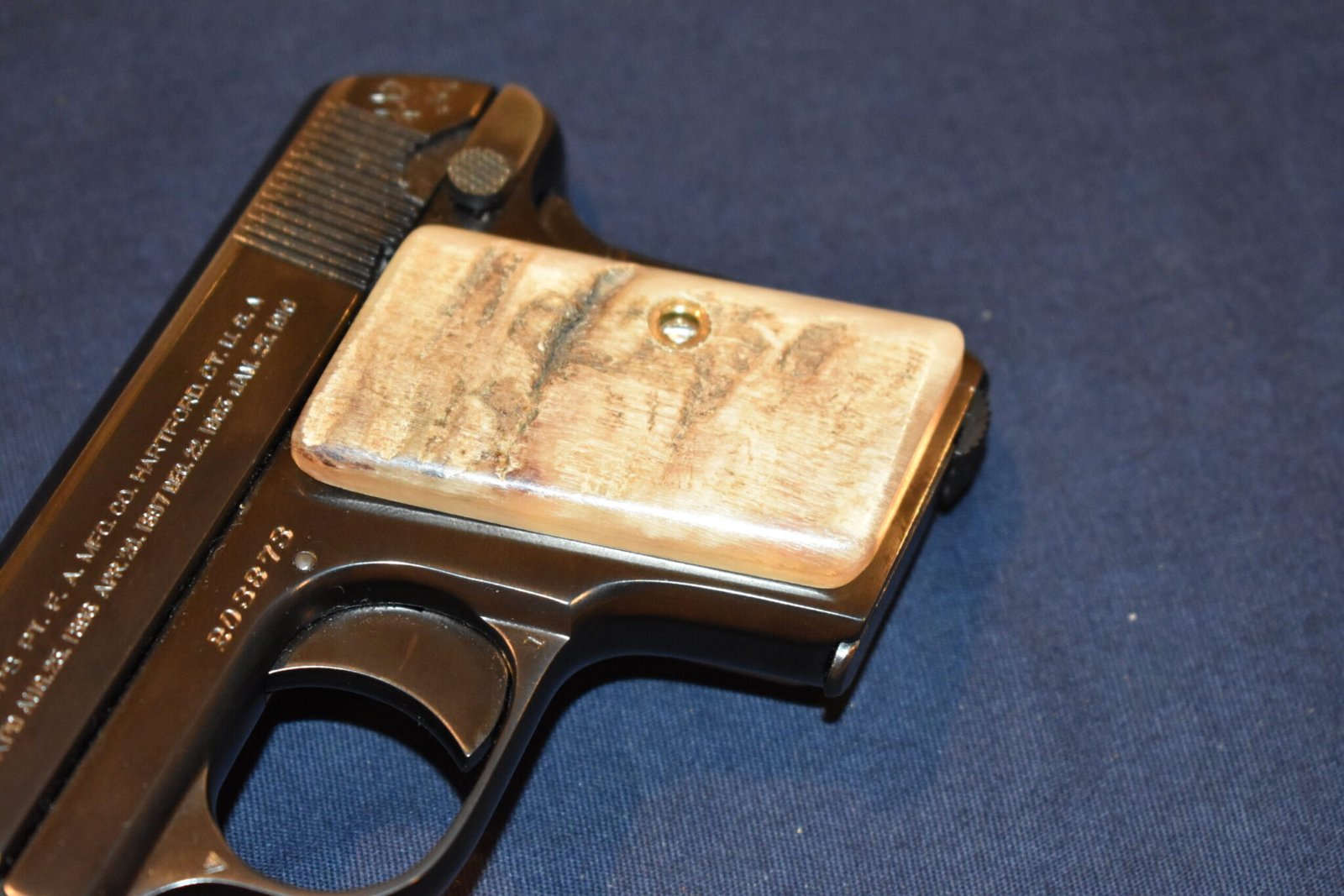COLT 1908 VEST POCKET RAMS HORN GRIPS CVPRH2 - Image 12
