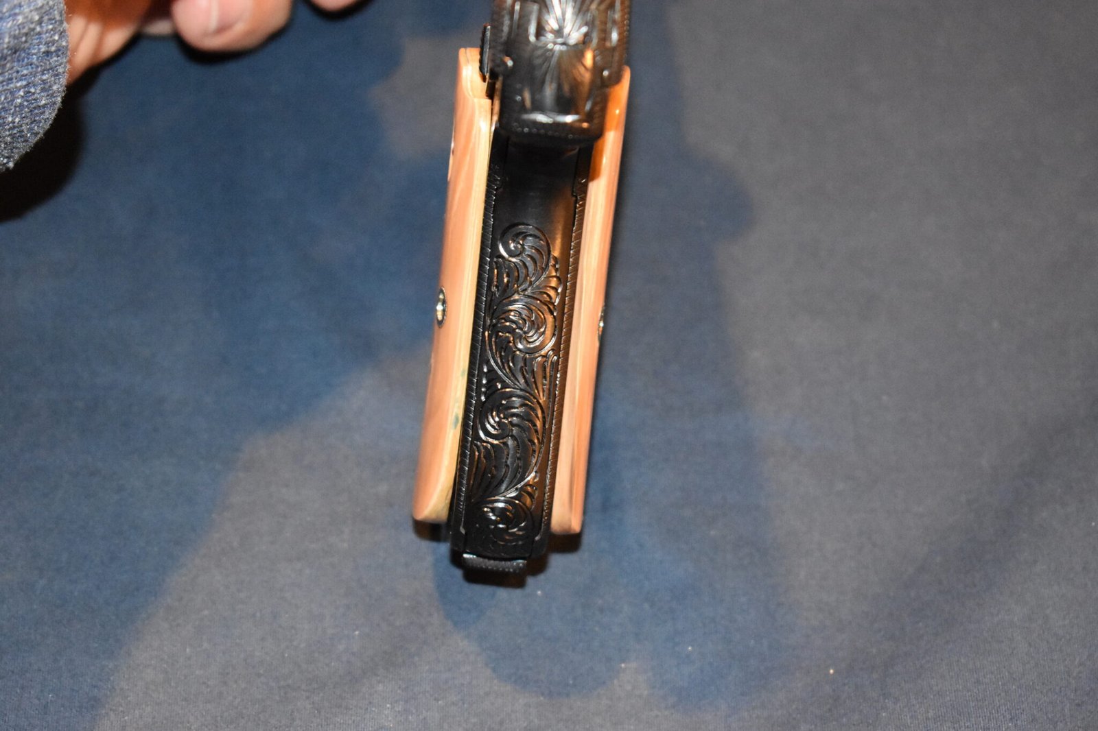 COLT 19803 / 1908 POCKET HAMMERLESS MAMMOTH IVORY GRIPS 1903MI1 - Image 10