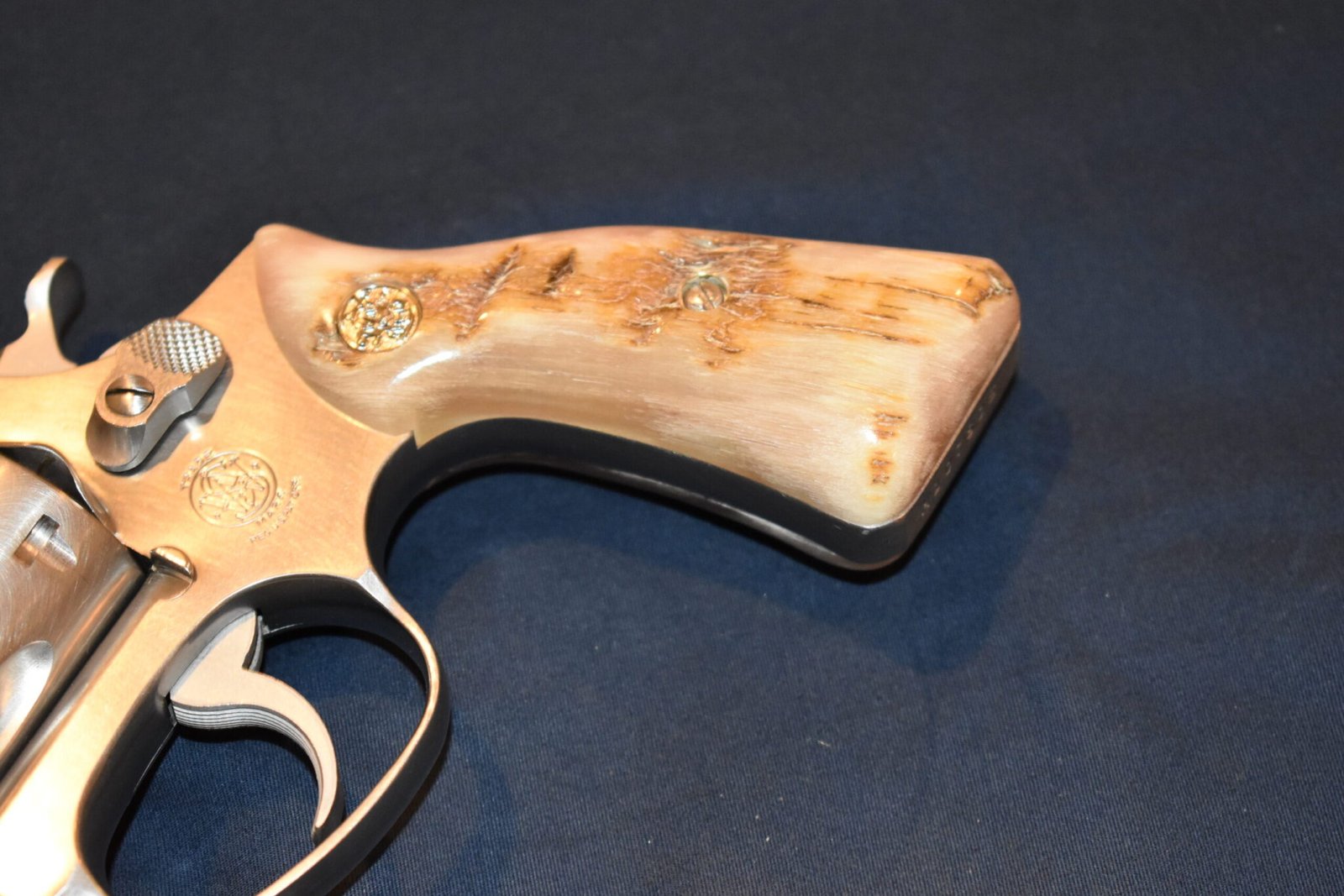 SMITH & WESSON J FRAME ROUND BUTT RAMS HORN GRIPS JSQRH1 - Image 12