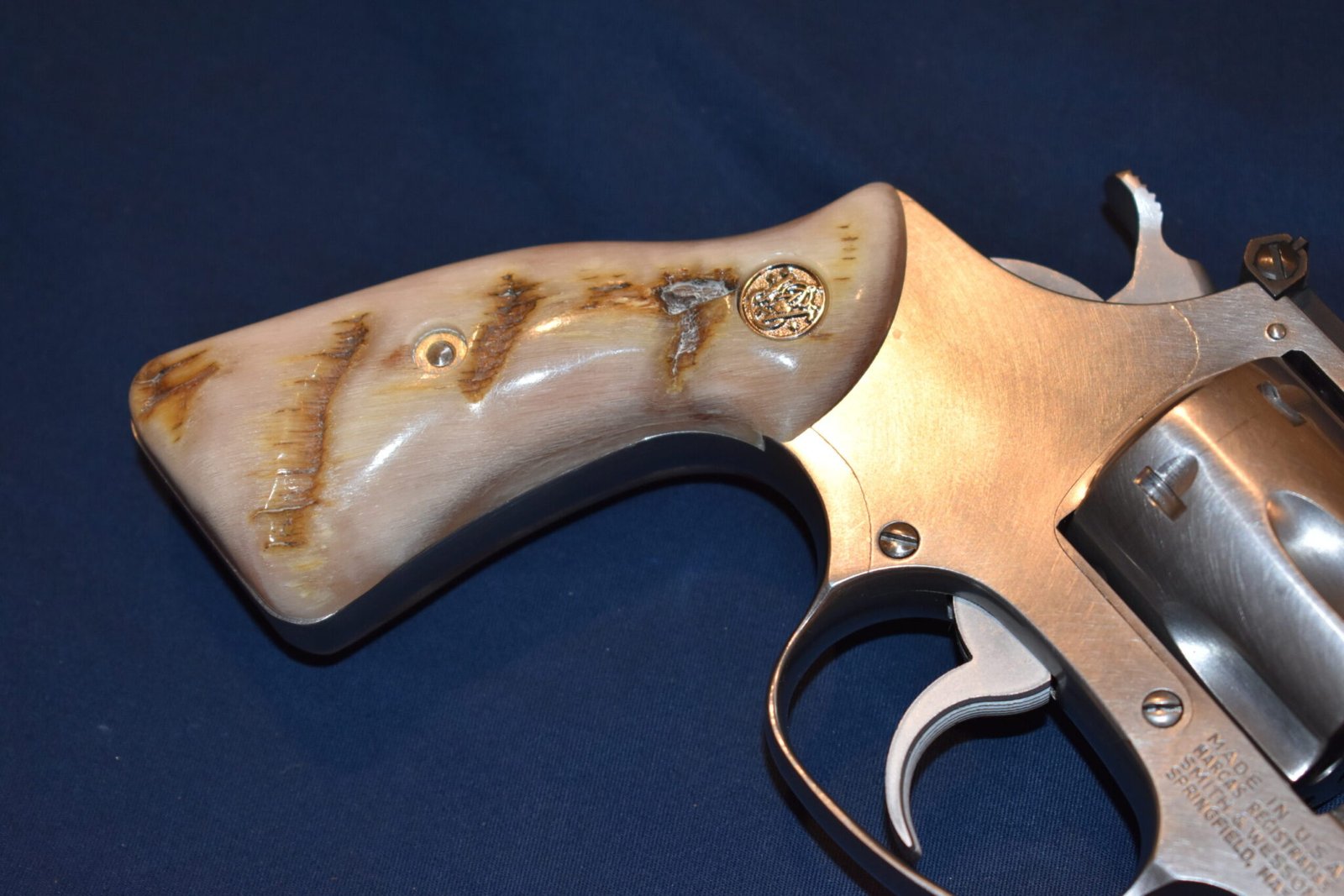 SMITH & WESSON J FRAME ROUND BUTT RAMS HORN GRIPS JSQRH1 - Image 11
