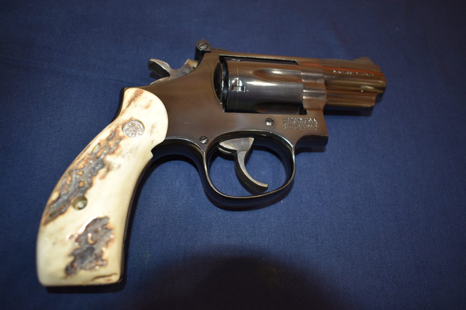 SMITH & WESSON K FRAME ROUND BUTT VINTAGE SAMBAR STAG KSRB20 - Image 7