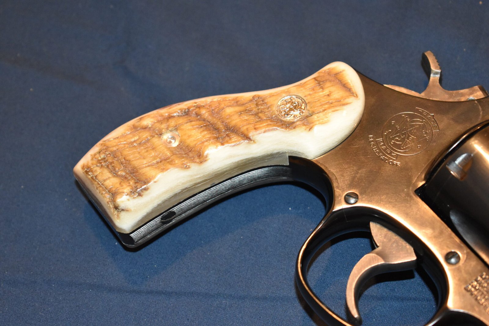 SMITH & WESSON N FRAME ROUND BUTT RAMS HORN GRIPS NRBRH5 - Image 11