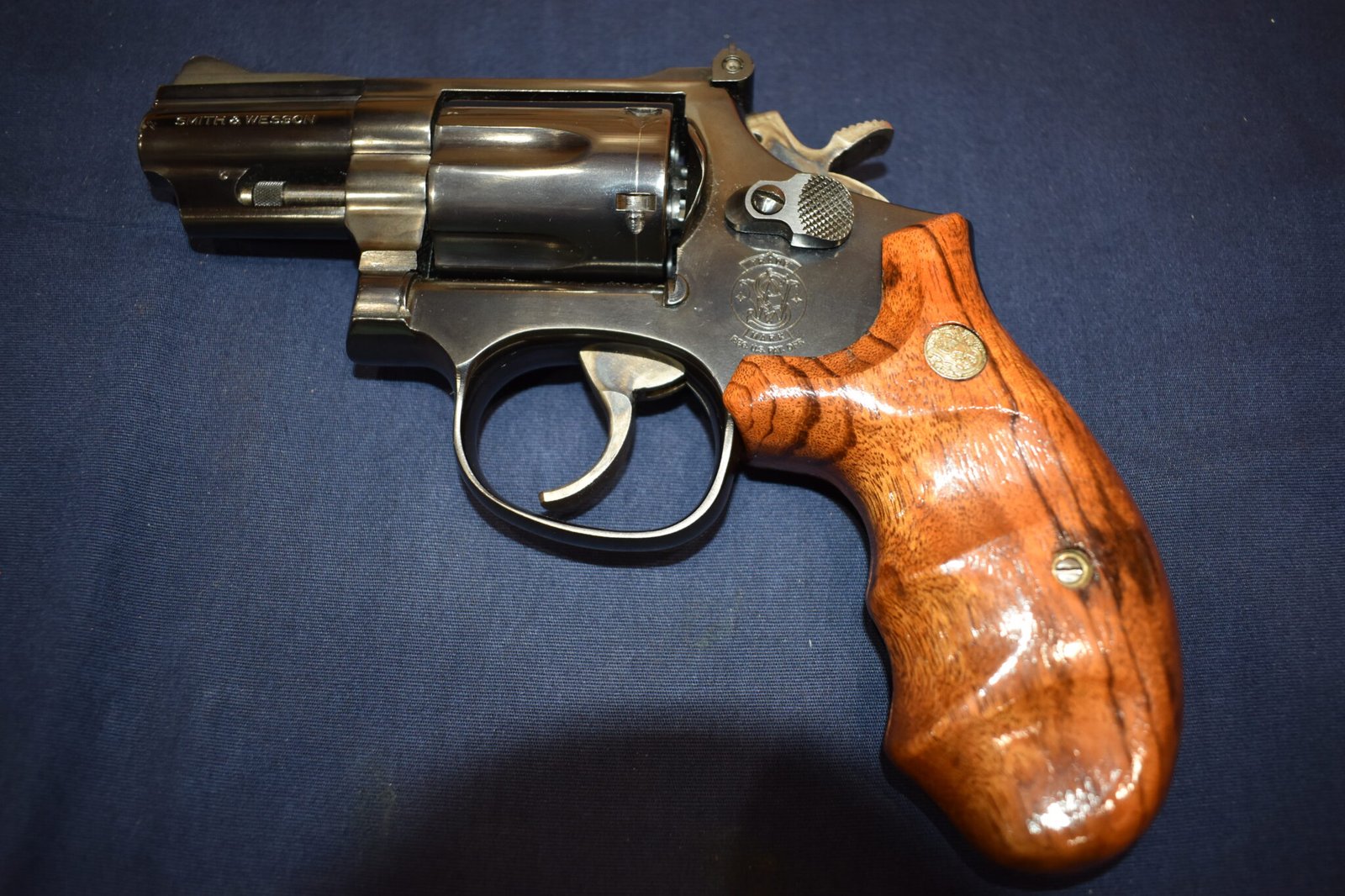 SMITH & WESSON K FRAME FACTORY ROUND BUTT COMBAT GRIPS KRBC6 - Image 4