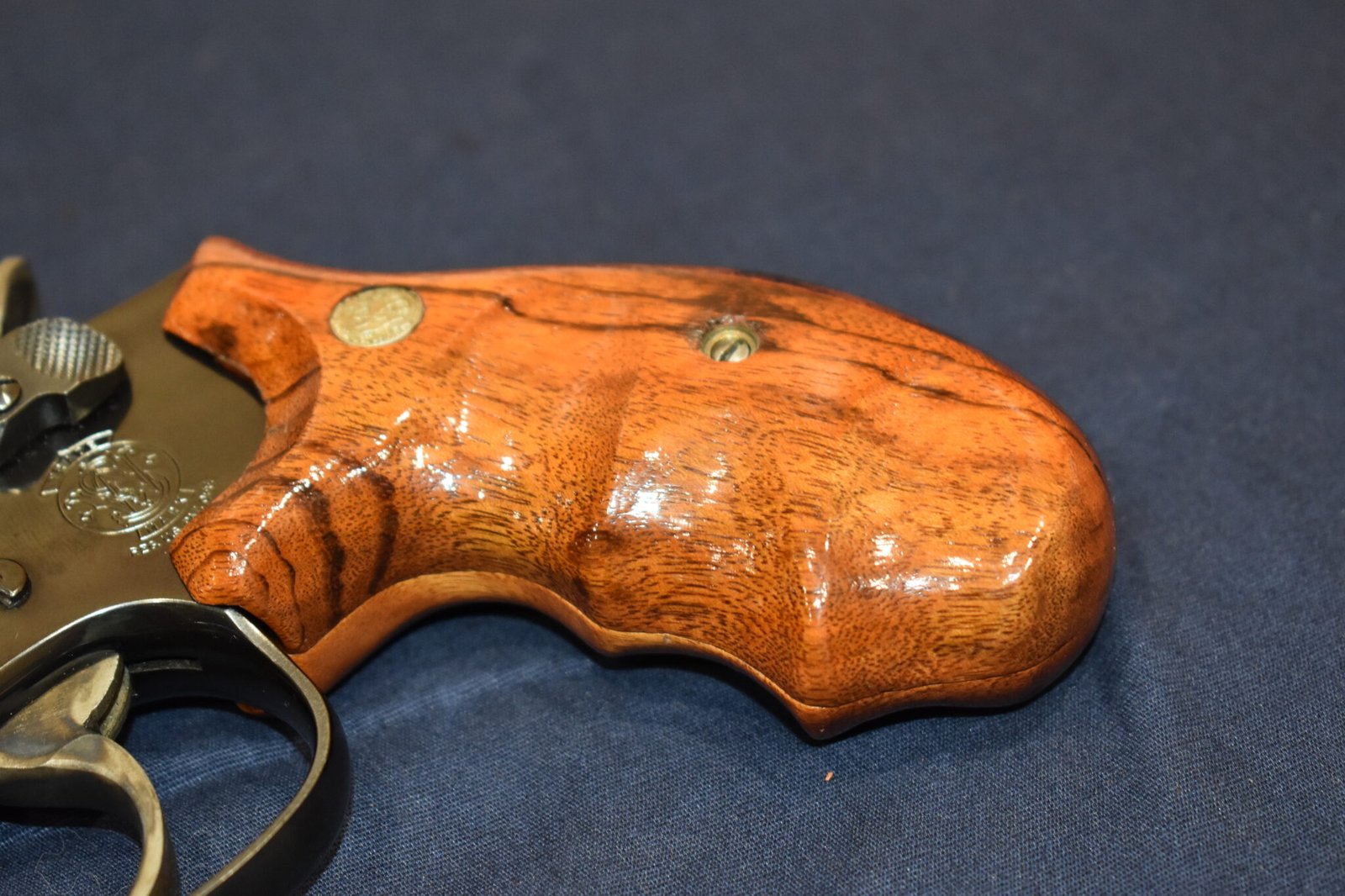 SMITH & WESSON K FRAME FACTORY ROUND BUTT COMBAT GRIPS KRBC6 - Image 12