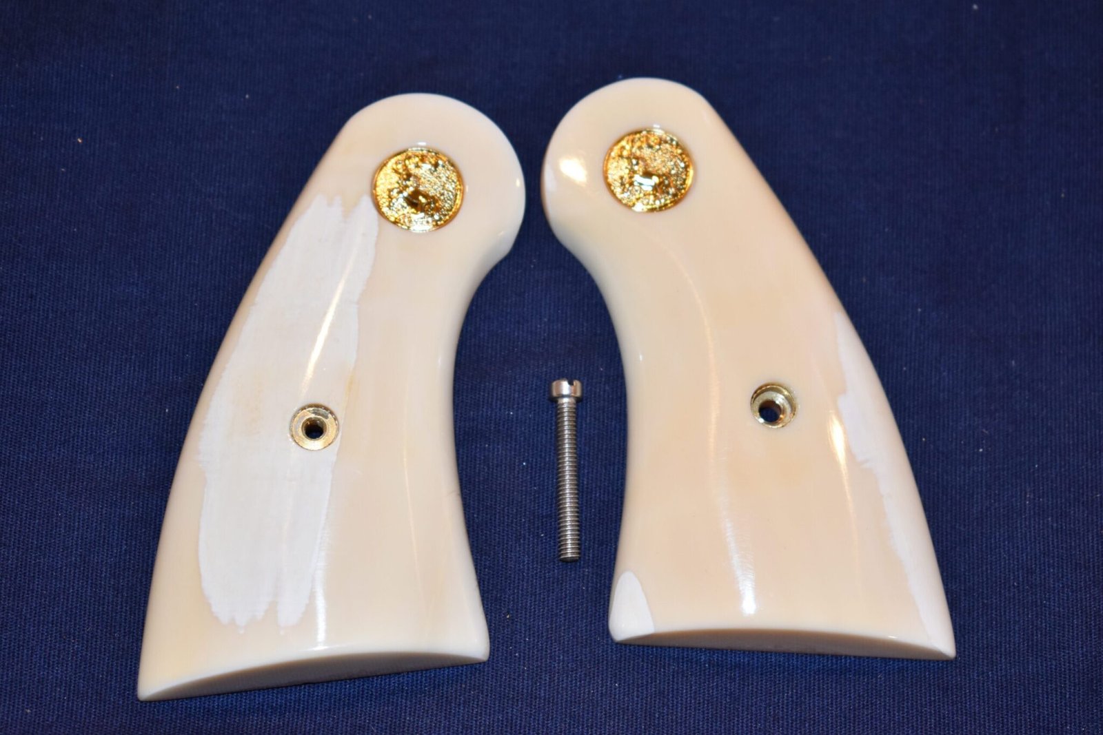 COLT PYTHON FOSSILIZED WALRUS IVORY GRIPS FWIP4