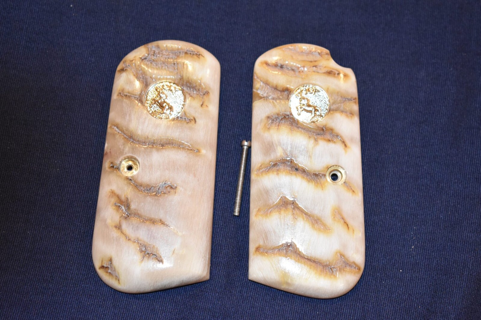 COLT 19803 / 1908 POCKET HAMMERLESS RAMS HORN GRIPS 1903RH1