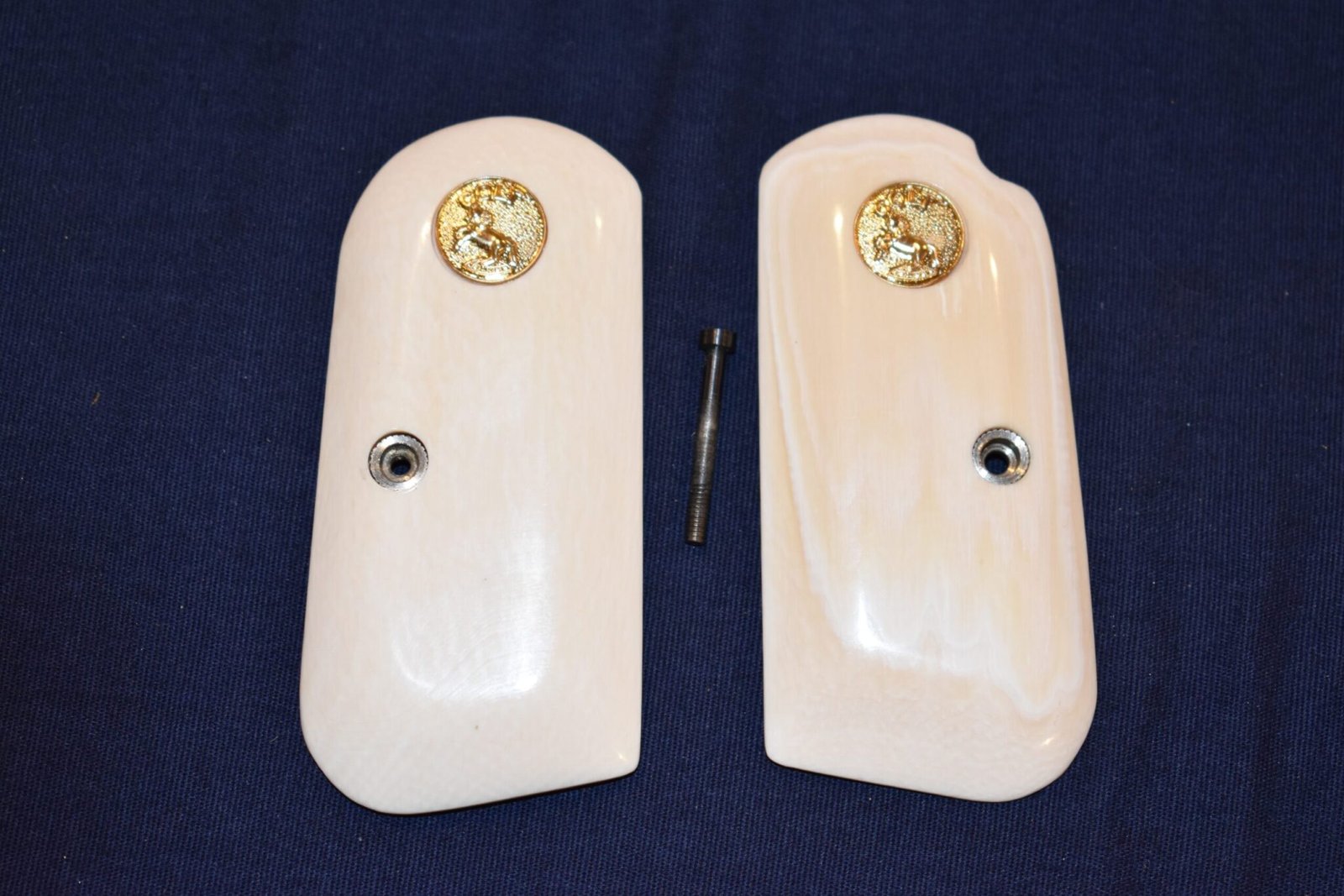 COLT 19803 / 1908 POCKET HAMMERLESS MAMMOTH IVORY GRIPS 1903I1