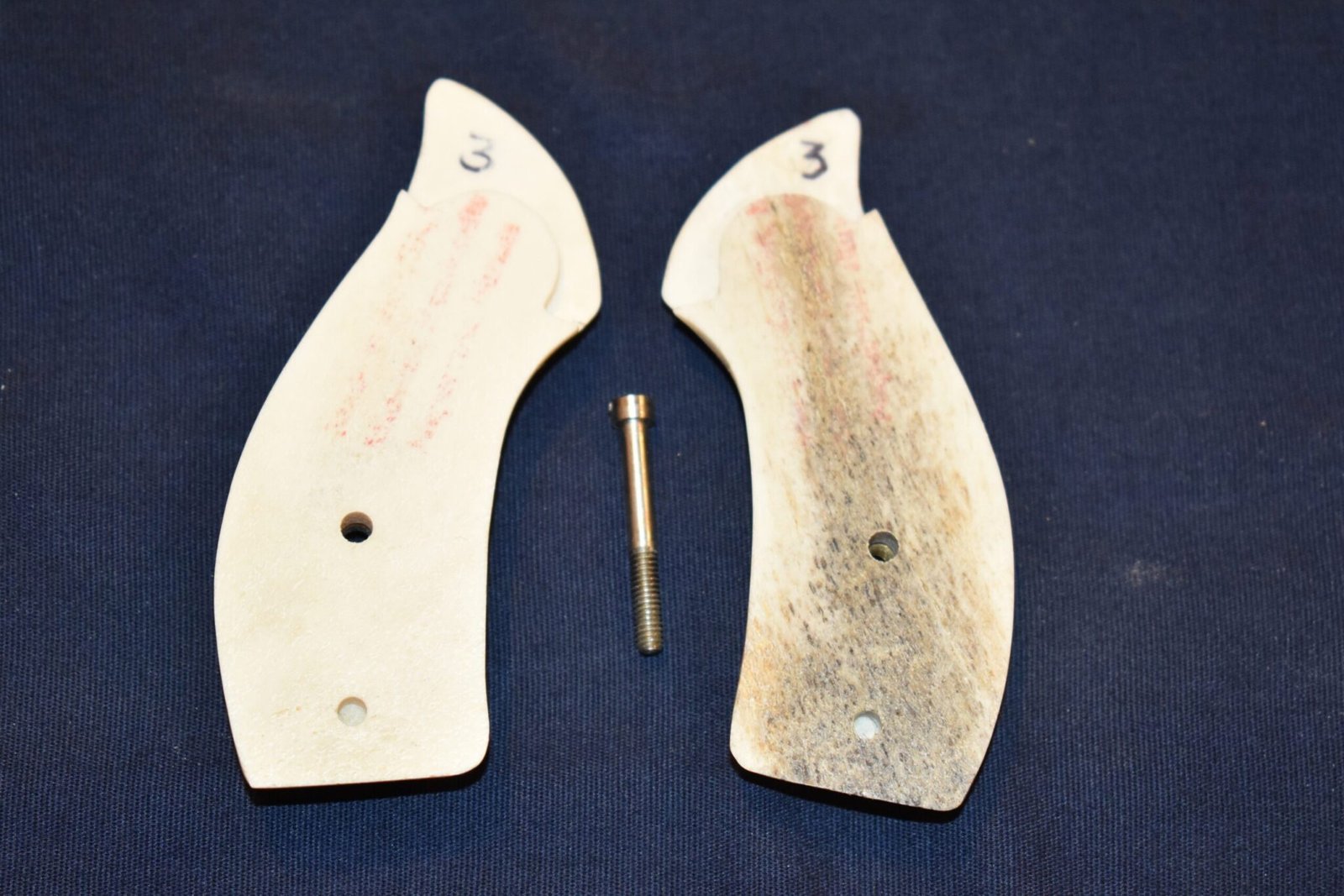 SMITH & WESSON J FRAME ROUND BUTT PREMIUM GRADE SAMBAR STAG GRIPS JRBS10 - Image 3