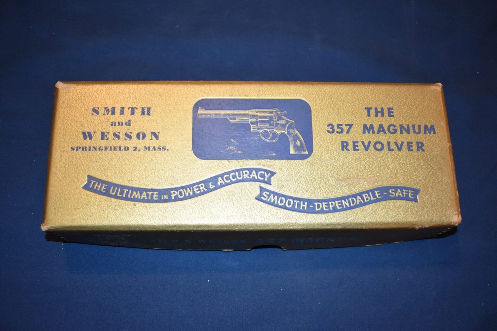 SMITH & WESSON 3 1/2’ 357 MAGNUM PRE-MODEL 27 BOX SWB15