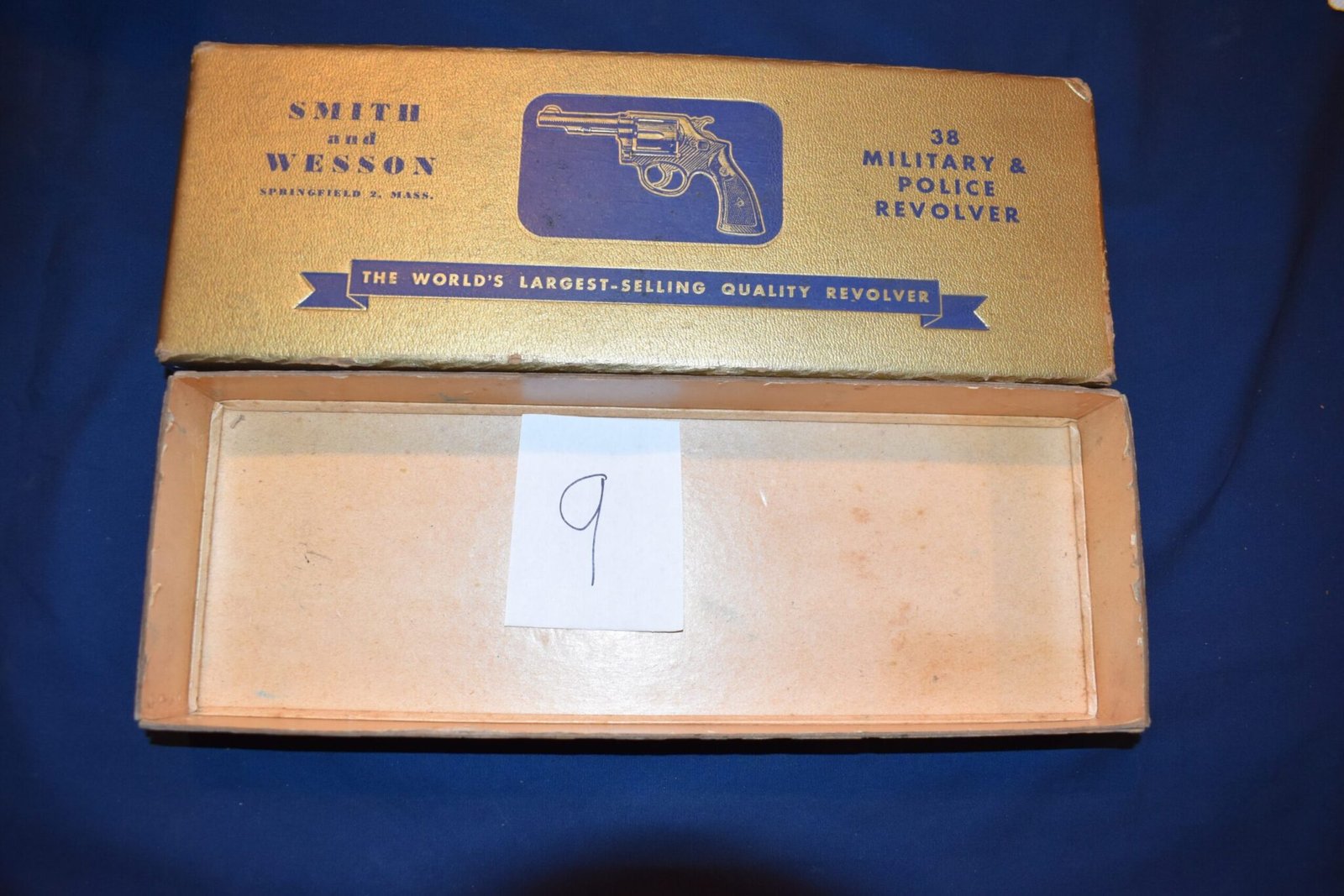 SMITH & WESSON MILITARY & POLICE PRE-MODEL 10 BOX SWB19 - Image 2