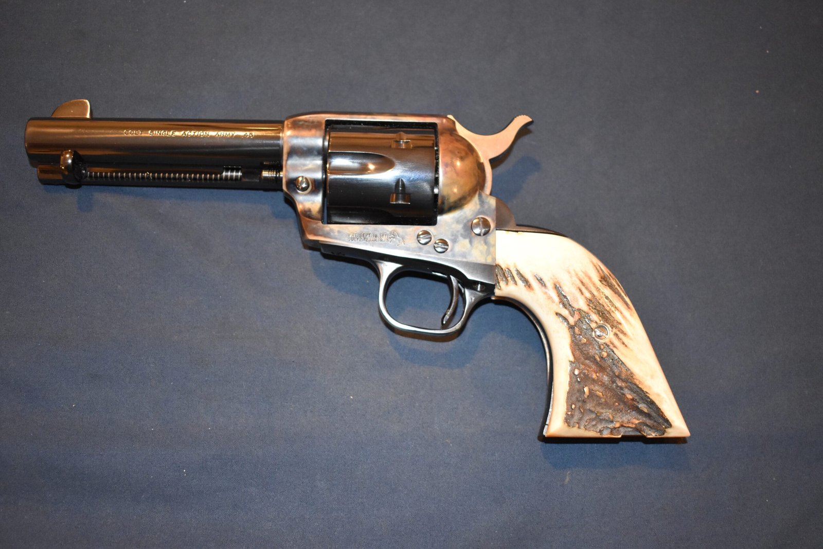 COLT SINGLE ACTION ARMY (S.A.A.) SAMBAR STAG GRIPS SAAS45 - Image 4