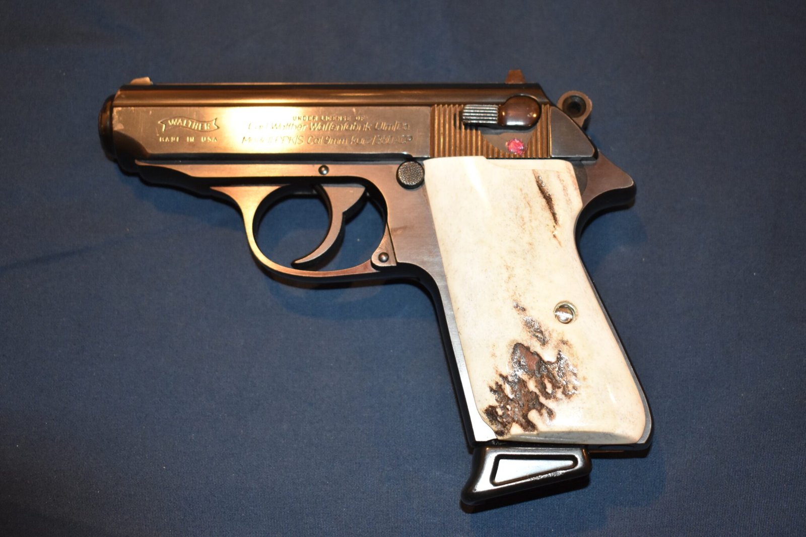 Walther PPKS Sambar Stag grips WPPKSSS2 - Image 4
