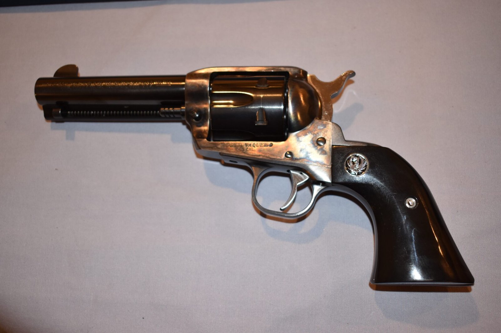 RUGER NEW MODEL BLACKHAWK OR OLD VAQUERO SMOOTH BUFFALO HORN GRIPS RBHBH16 - Image 4