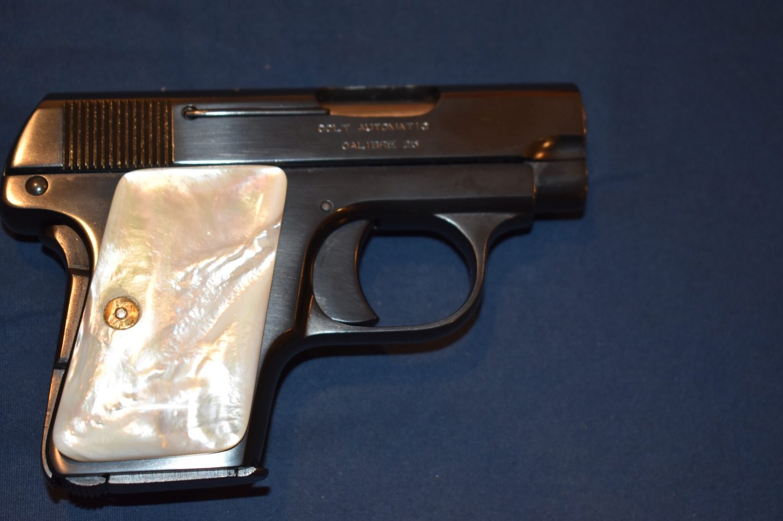 COLT 1908 VEST POCKET MOTHER OF PEARL GRIPS CVPMP4 - Image 7