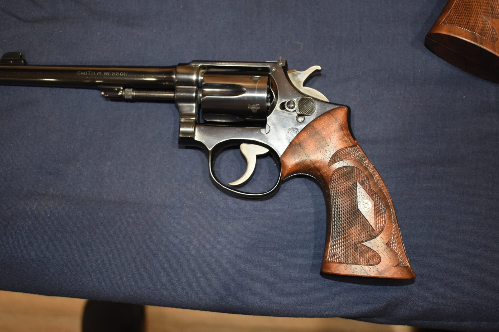 KEITH BROWN CUSTOM SMITH & WESSON K FRAME PRE WAR ROPER GRIPS KBKR14 - Image 4
