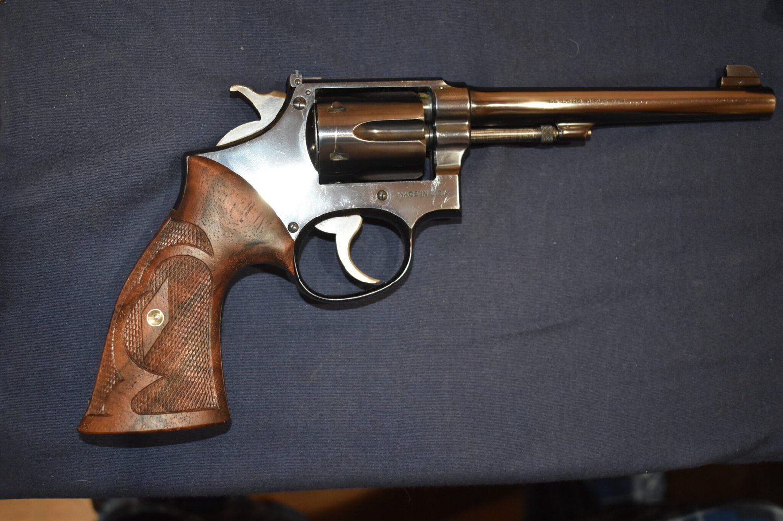 KEITH BROWN CUSTOM SMITH & WESSON K FRAME PRE WAR ROPER GRIPS KBKR14 - Image 7