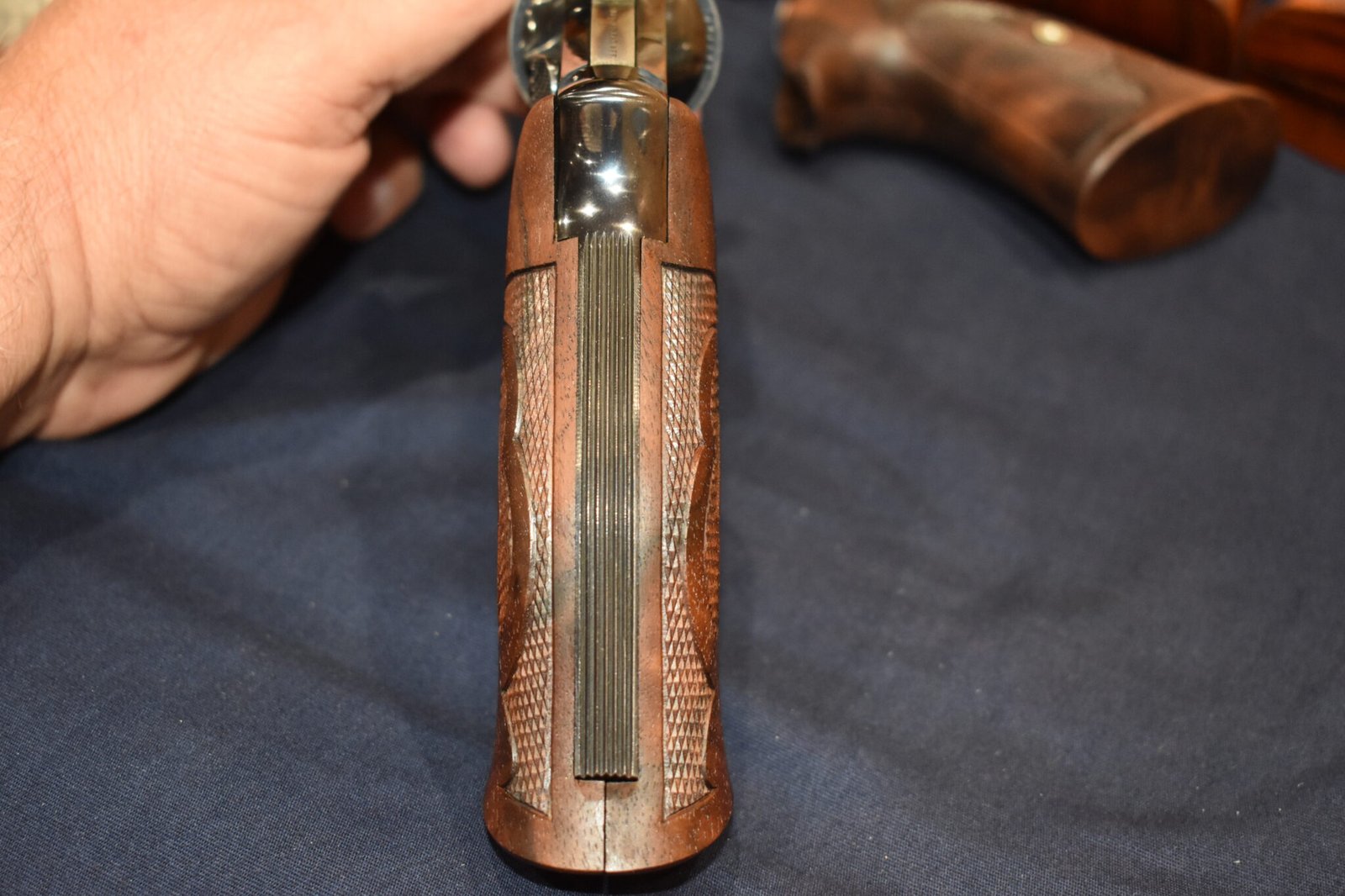 KEITH BROWN CUSTOM SMITH & WESSON K FRAME PRE WAR ROPER GRIPS KBKR14 - Image 10
