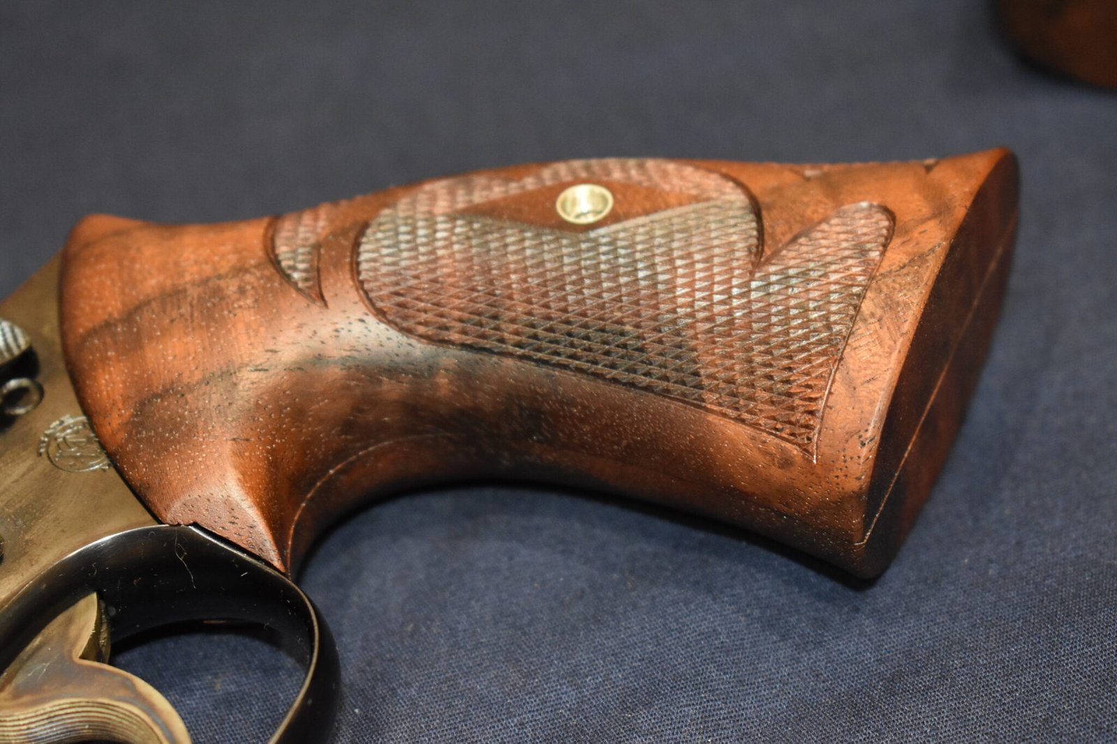KEITH BROWN CUSTOM SMITH & WESSON K FRAME PRE WAR ROPER GRIPS KBKR14 - Image 12