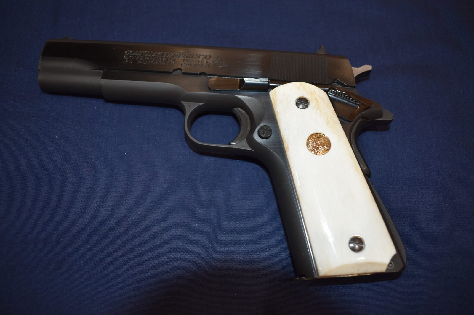 COLT 1911 PREMIUM GRADE GIRAFFE BONE GRIPS 1911GB23 - Image 4