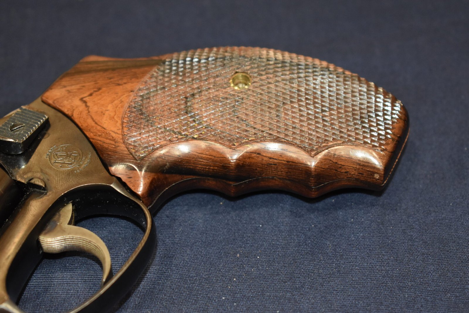 SMITH & WESSON K FRAME FUZZY FARRANT CUSTOM GRIPS SWJFF3 - Image 12