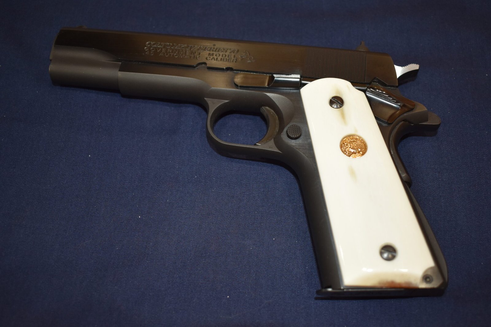 COLT 1911 PREMIUM GRADE GIRAFFE BONE GRIPS 1911GB24 - Image 4