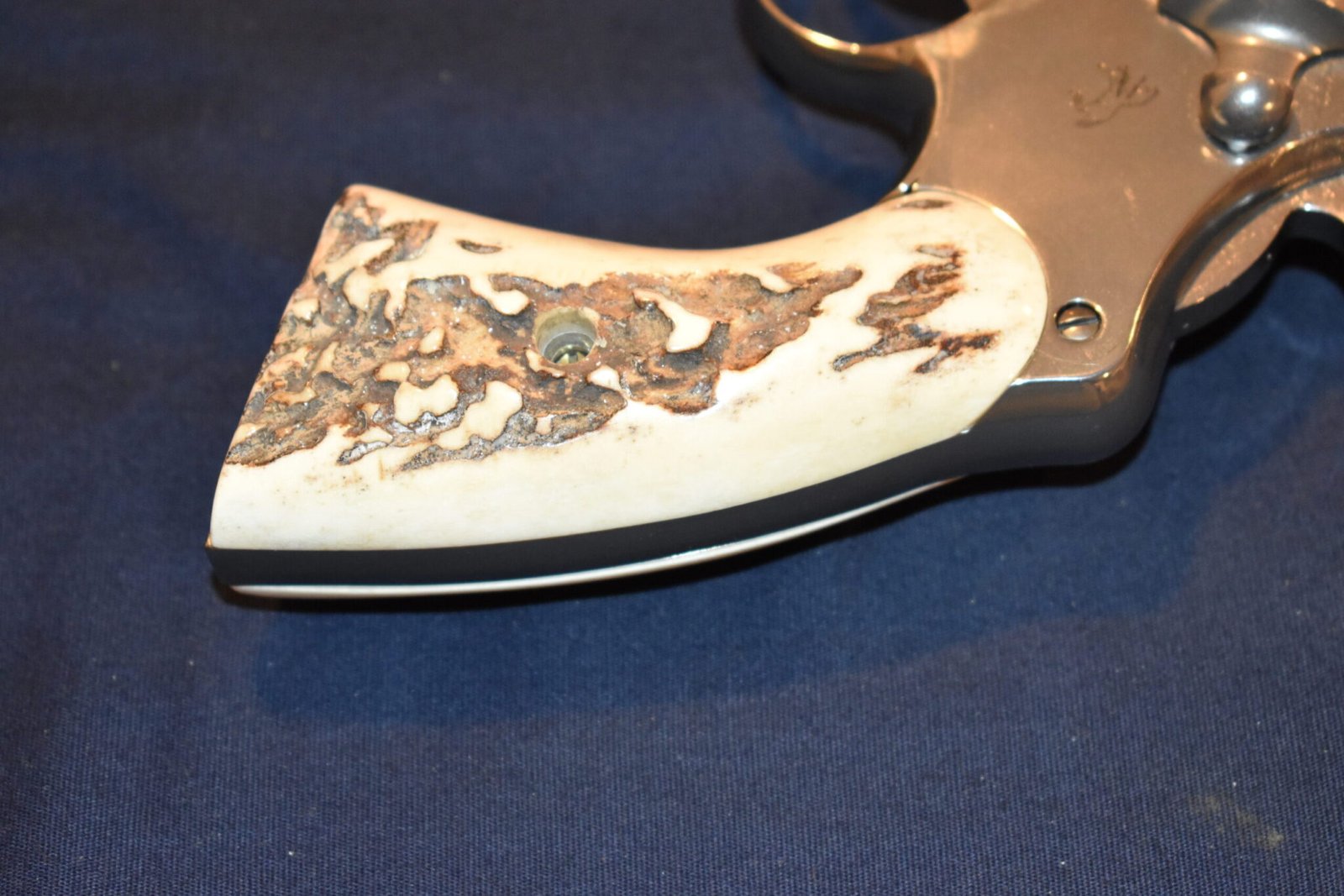 COLT PYTHON / OFFICER'S MODEL MATCH VINTAGE SAMBAR STAG GRIPS CPSS19 - Image 5