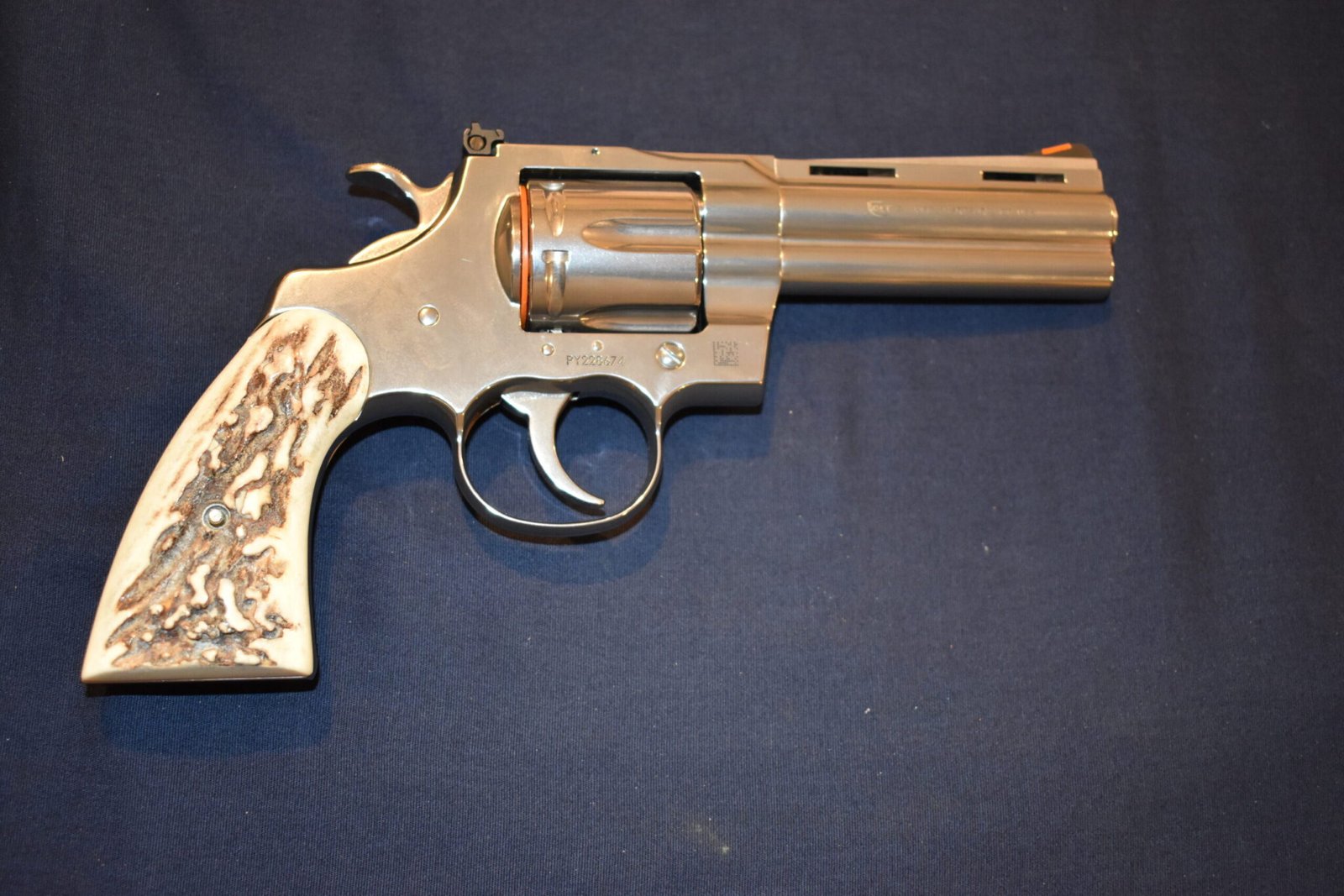 COLT PYTHON / OFFICER'S MODEL MATCH VINTAGE SAMBAR STAG GRIPS CPSS19 - Image 7
