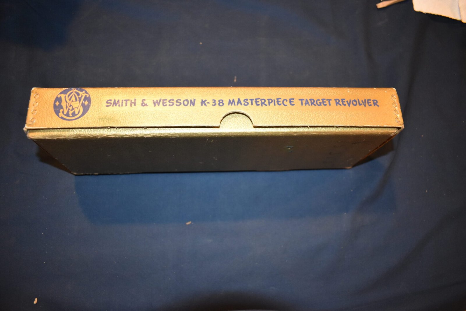 SMITH & WESSON K-38 MASTERPIECE PRE-MODEL 14 BOX SWB21 - Image 6