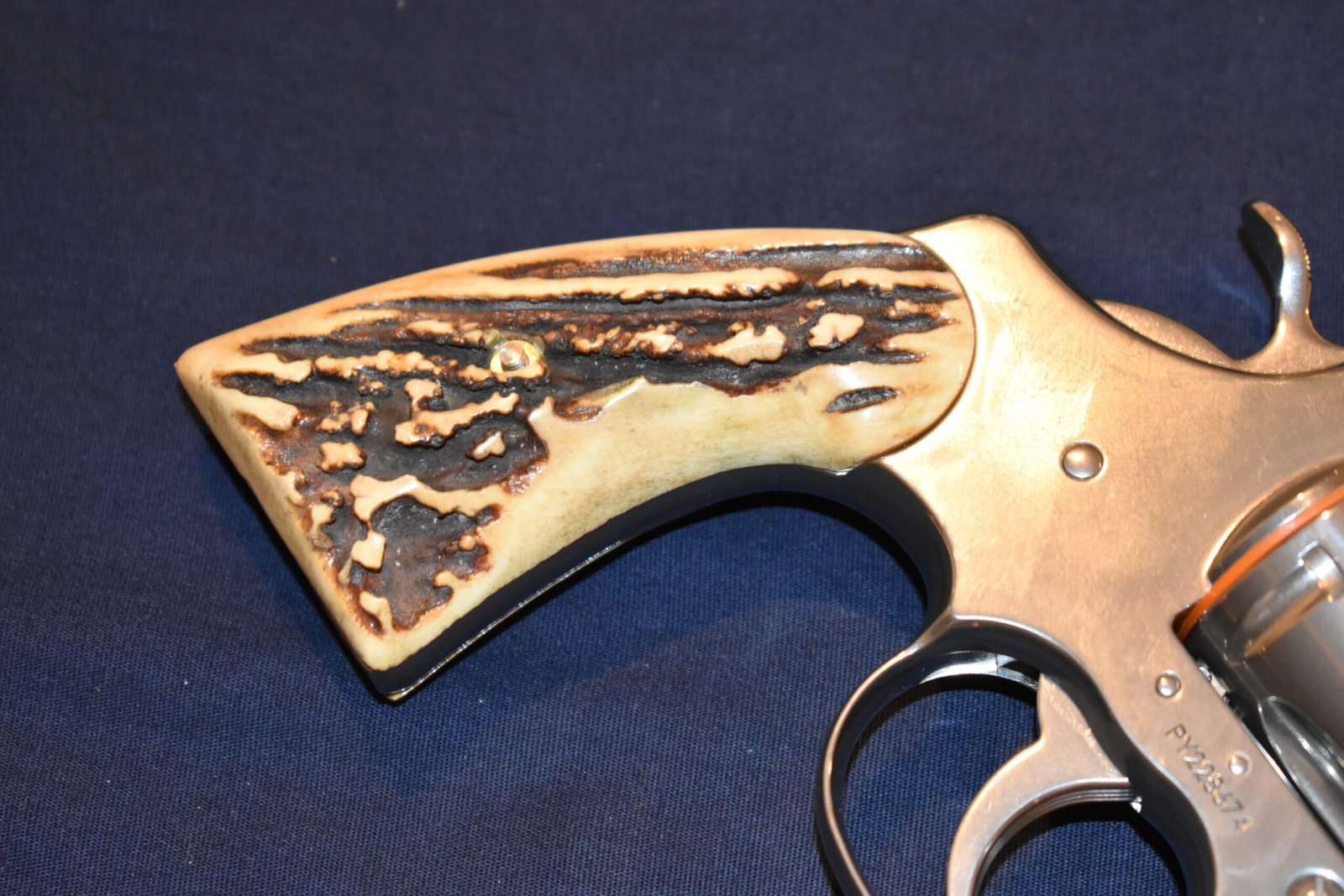 COLT PYTHON / OFFICER'S MODEL MATCH VINTAGE SAMBAR STAG GRIPS CPSS20 - Image 11