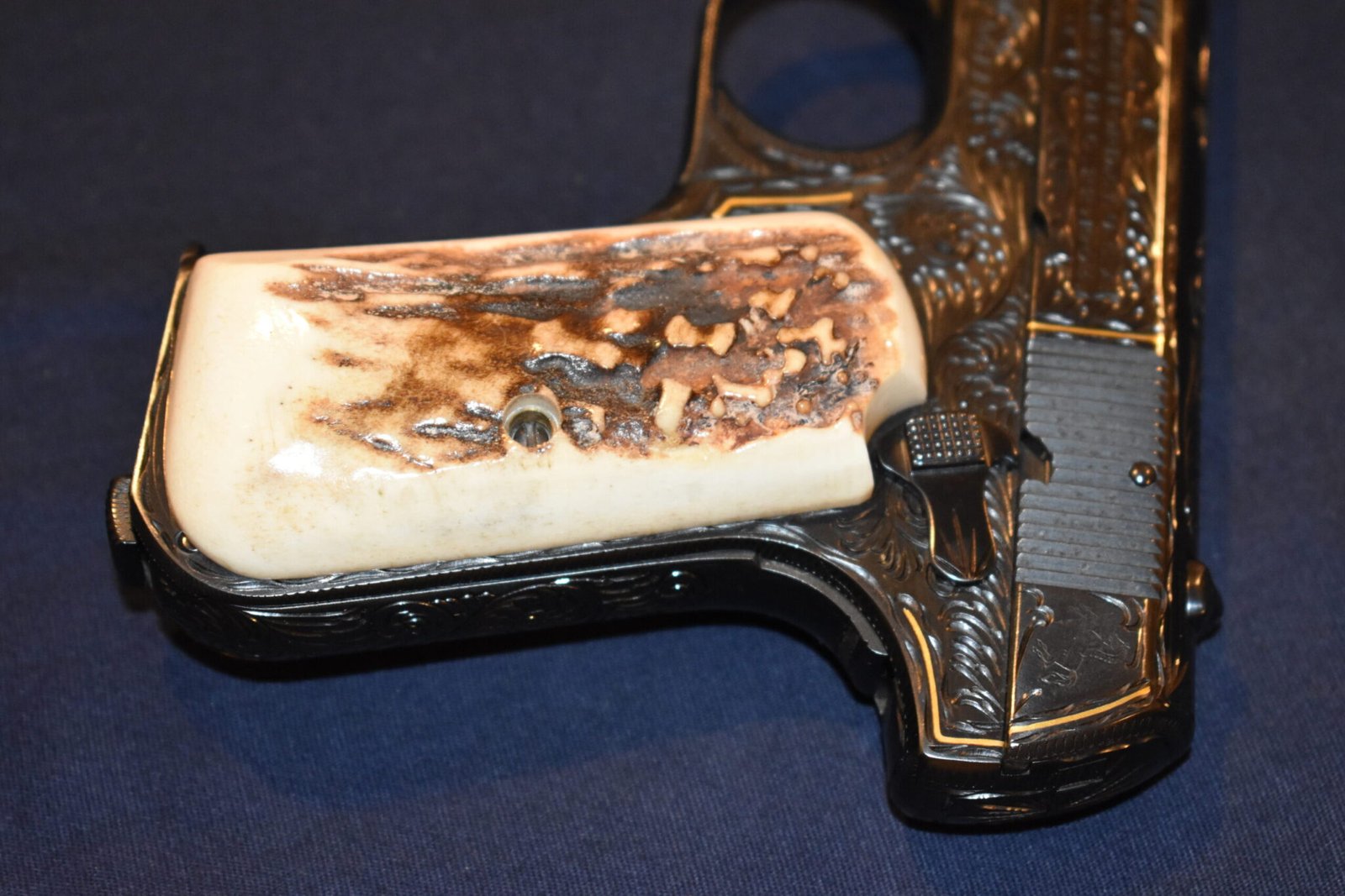 COLT 1903 / 1908 VINTAGE SAMBAR STAG GRIPS 1903S5 - Image 11