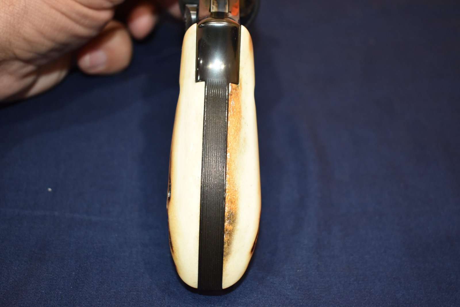 SMITH & WESSON K FRAME ROUND BUTT VINTAGE SAMBAR STAG KSRB19 - Image 10