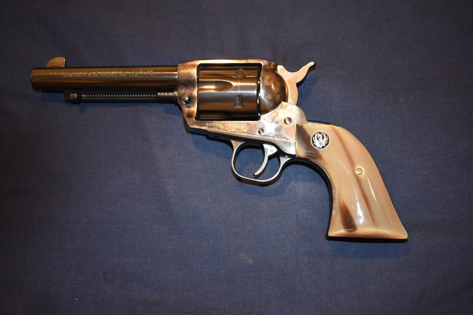 RUGER NEW MODEL BLACKHAWK OR OLD VAQUERO BUFFALO HORN GRIPS RBHH1 - Image 4