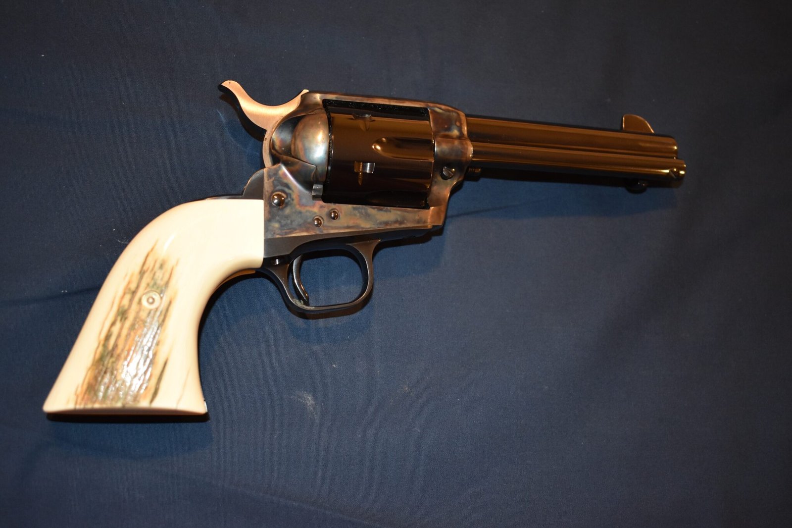 COLT SINGLE ACTION ARMY (S.A.A.) MAMMOTH IVORY GRIPS SAAMI8 - Image 7