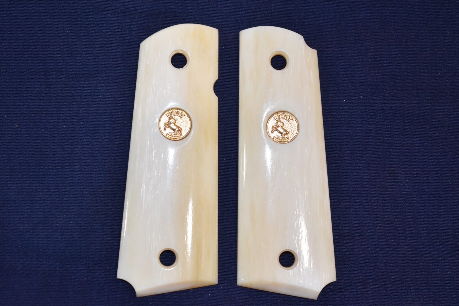COLT 1911 PREMIUM GRADE GIRAFFE BONE GRIPS 1911GB22