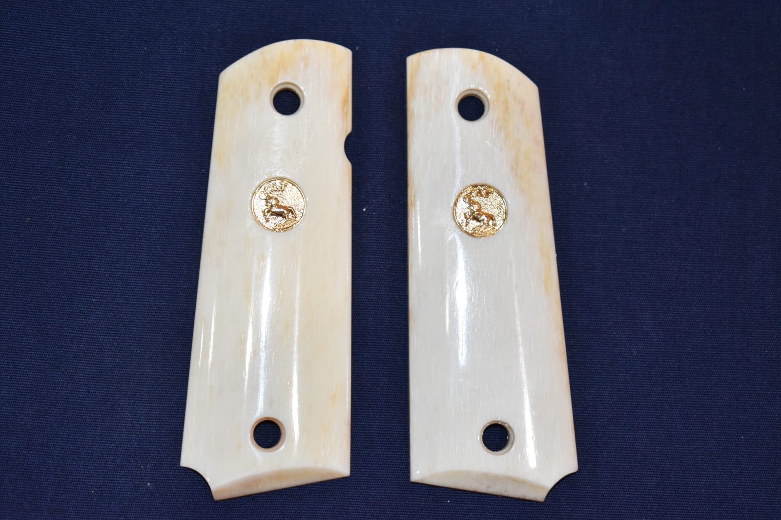 COLT 1911 PREMIUM GRADE GIRAFFE BONE GRIPS 1911GB23
