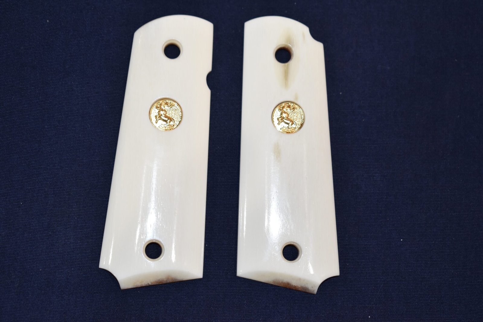 COLT 1911 PREMIUM GRADE GIRAFFE BONE GRIPS 1911GB24