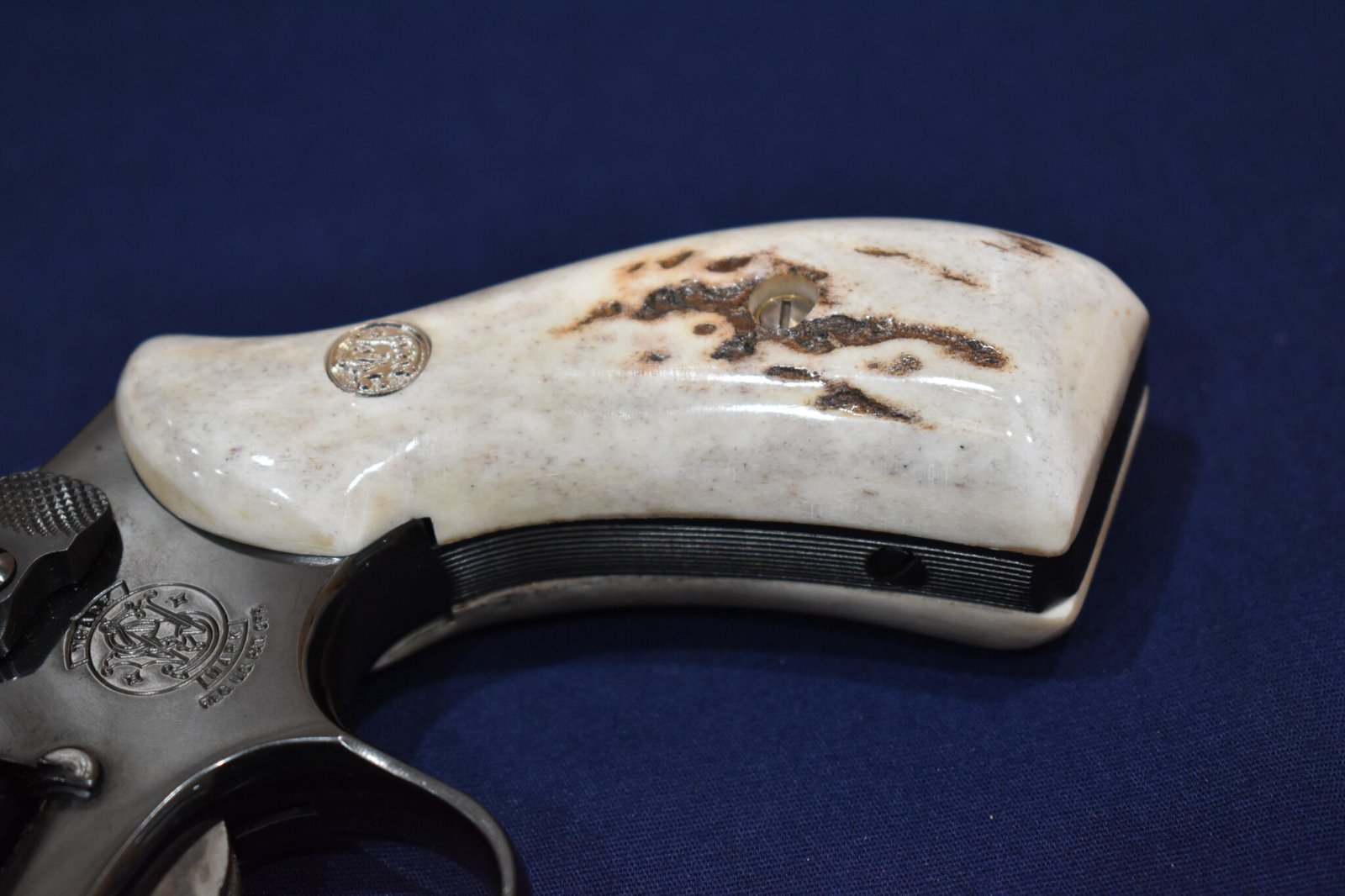 SMITH & WESSON K FRAME ROUND BUTT VINTAGE SAMBAR STAG KSRB21 - Image 12
