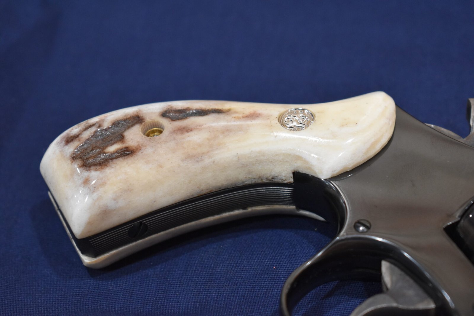 SMITH & WESSON K FRAME ROUND BUTT VINTAGE SAMBAR STAG KSRB21 - Image 11