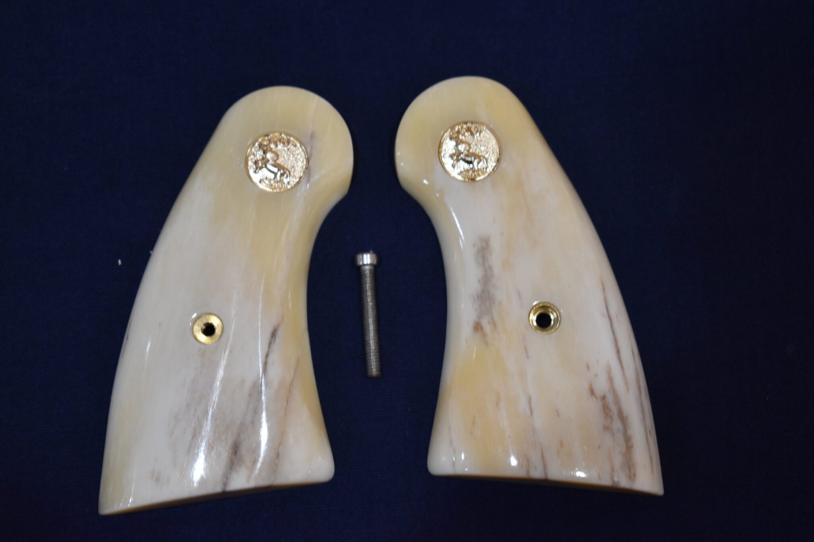 COLT PYTHON PREMIUM GRADE GIRAFFE BONE GRIPS CPGB16