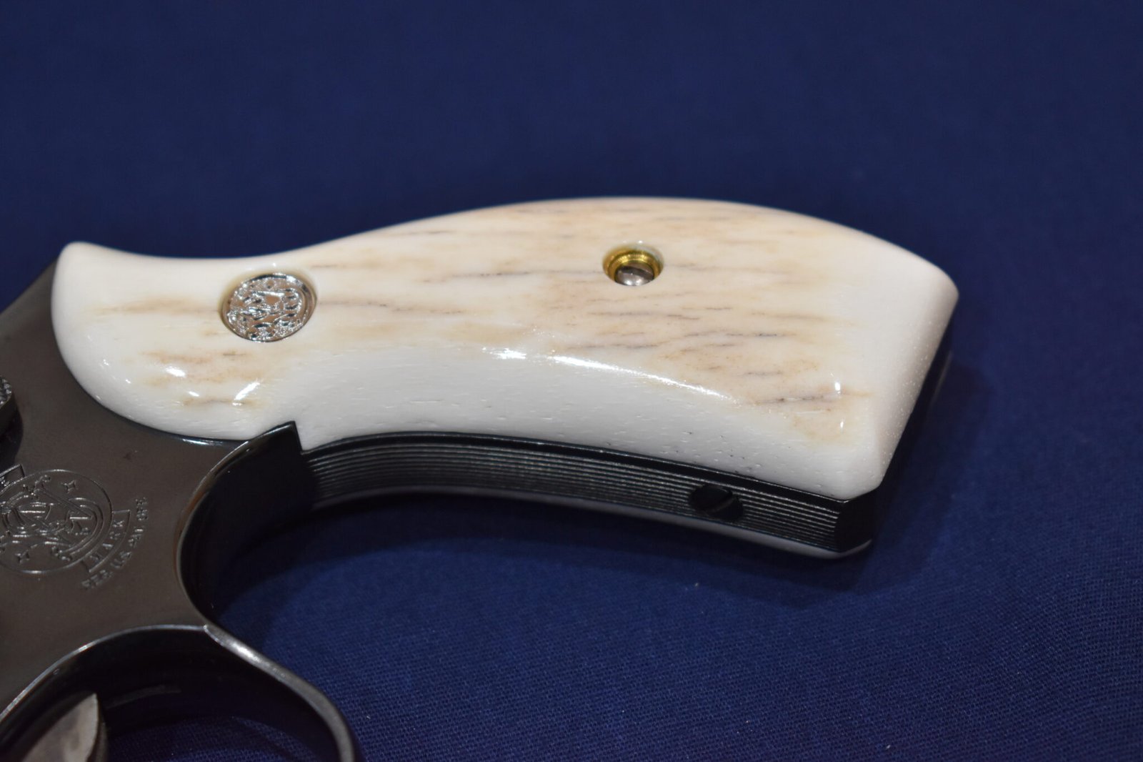 SMITH & WESSON K OR L FRAME ROUND BUTT GIRAFFE BONE GRIPS KRBGB12 - Image 12