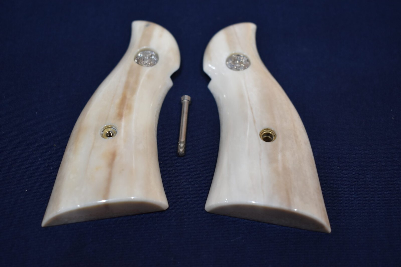 SMITH & WESSON K OR L FRAME FOSSILIZED WALRUS IVORY GRIPS KSQBFWI1 - Image 2