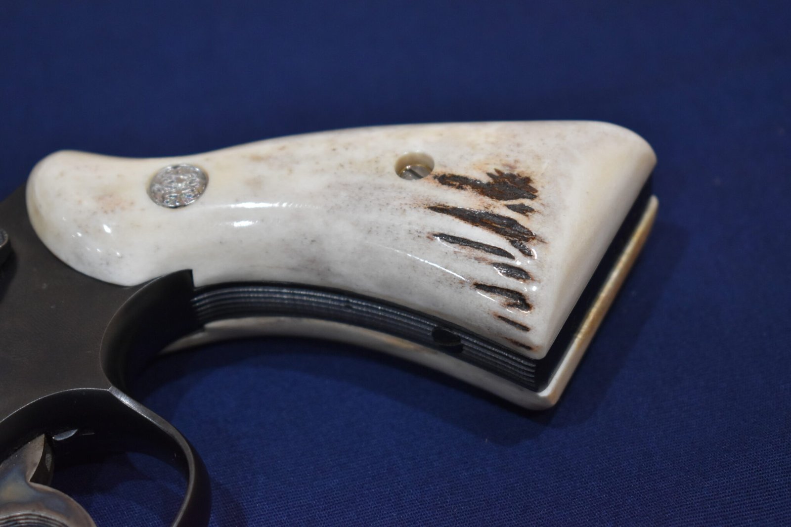 SMITH & WESSON K FRAME SQUARE BUTT SAMBAR STAG GRIPS KSQSS21 - Image 12