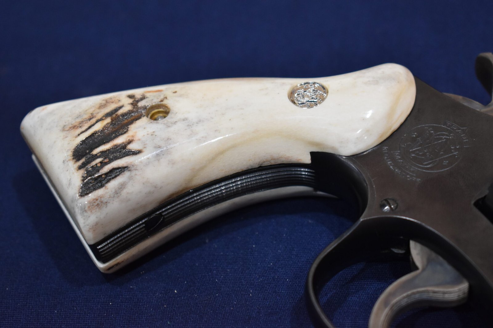 SMITH & WESSON K FRAME SQUARE BUTT SAMBAR STAG GRIPS KSQSS21 - Image 6