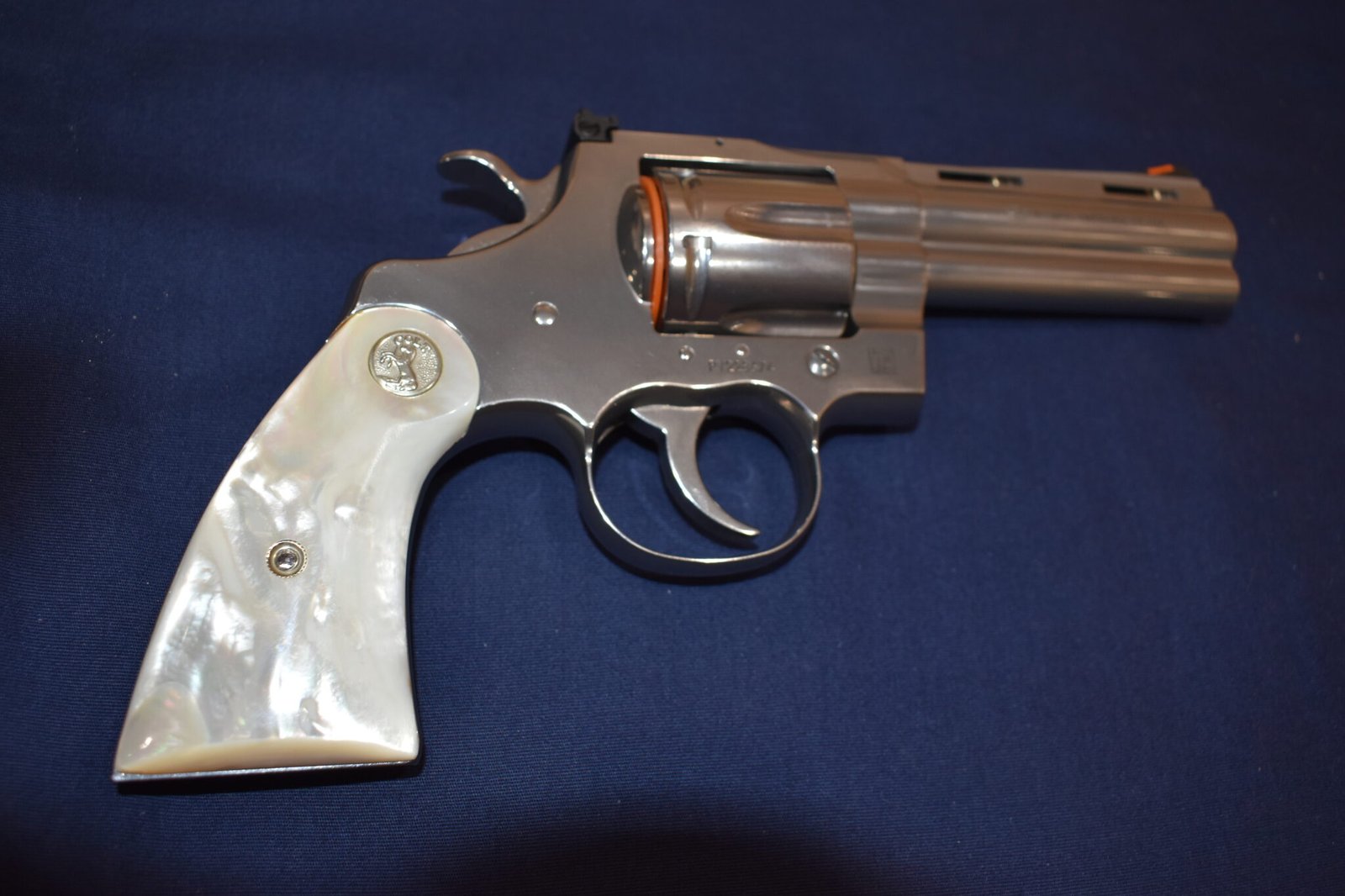 COLT I FRAME MOTHER OF PEARL GRIPS FOR A COLT PYTHON & OFFICER’S MODEL MATCH PMOP7 - Image 7