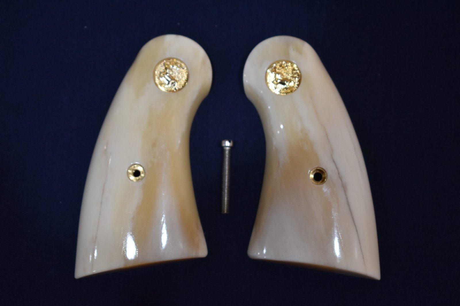 COLT PYTHON PREMIUM GRADE GIRAFFE BONE GRIPS CPGB20